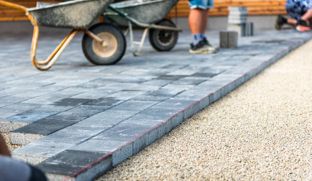 Residential Paver Driveway in Hartville, OH